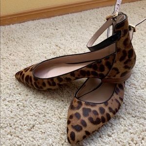 Louis Et Cie Leopard flats size 9